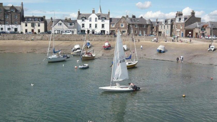 Stonehaven Ground Floor Home With A Spectacular Harbour View. מראה חיצוני תמונה